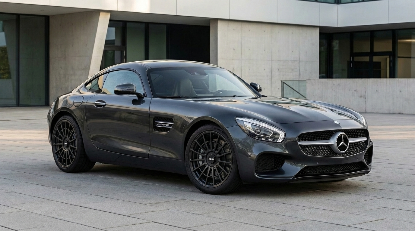 After - Mercedes AMG GT with Rotiform LAS-R