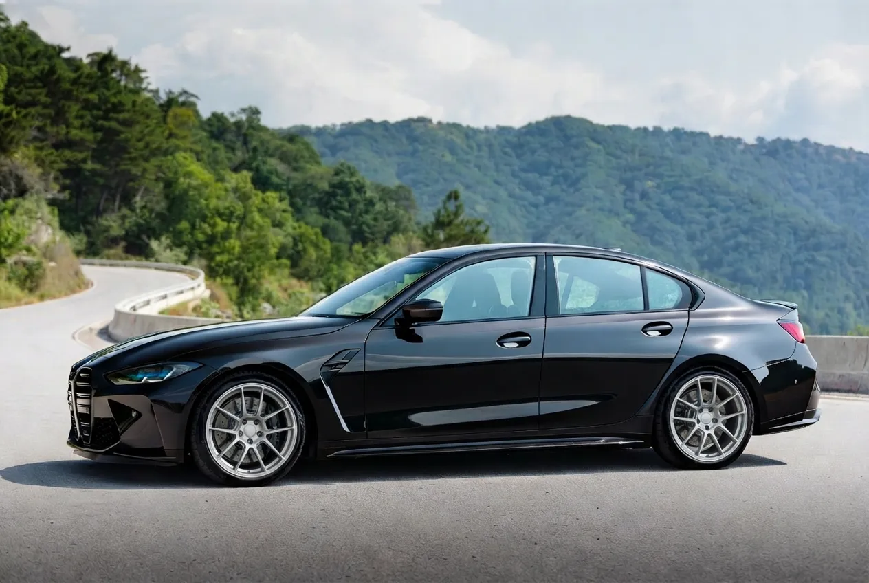 After wheel visualization - Alex Morgan's car with new wheels