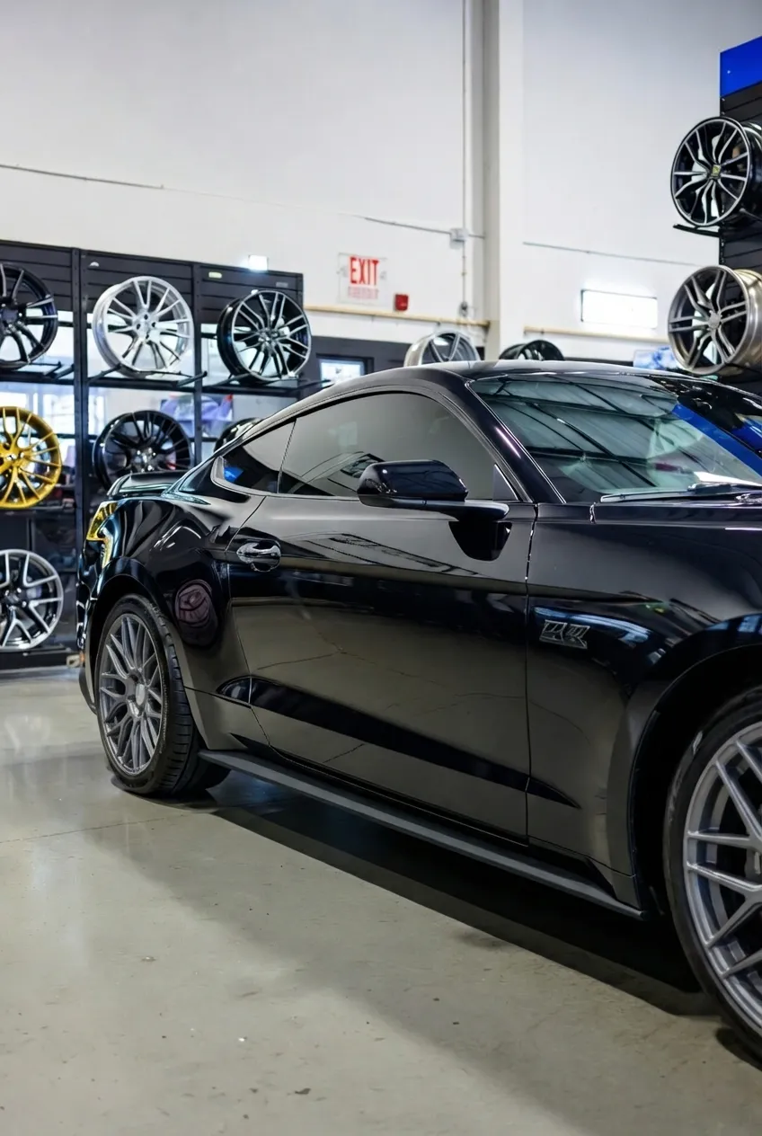 After wheel visualization - Paul Anderson's car with new wheels